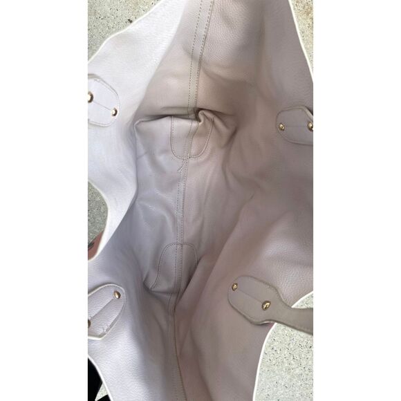 Bebe Reversible Floral Tote Bag Pink Vegan Leather Purse NWT Large - Picture 4 of 11